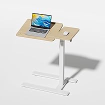 D01 昇降デスク キャスターあり 空気圧式 自宅用 オフィス用 ベッドデスク Amazon｜SIHOO D01 昇降デスク キャスター付き スタンディングデスク